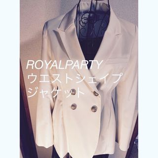 パーティーパーティー(PARTYPARTY)のROYAL PARTY  ウエストシェイプジャケット♪(テーラードジャケット)