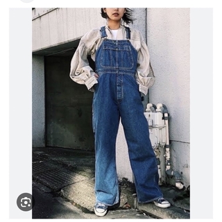 HOLIDAY BIG DENIM OVERALL 0