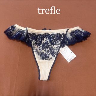 ワコール(Wacoal)の【新品】trefle トレフル　66グループ　Tバックショーツ　Mサイズ　BE(ショーツ)