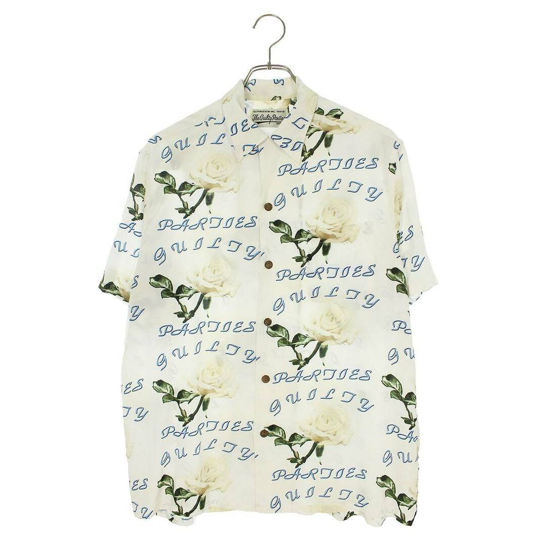 ワコマリア 22SS HAWAIIAN SHIRT TYPE-4 薔薇柄オープンカラーアロハ半袖シャツ メンズ S | フリマアプリ ラクマ