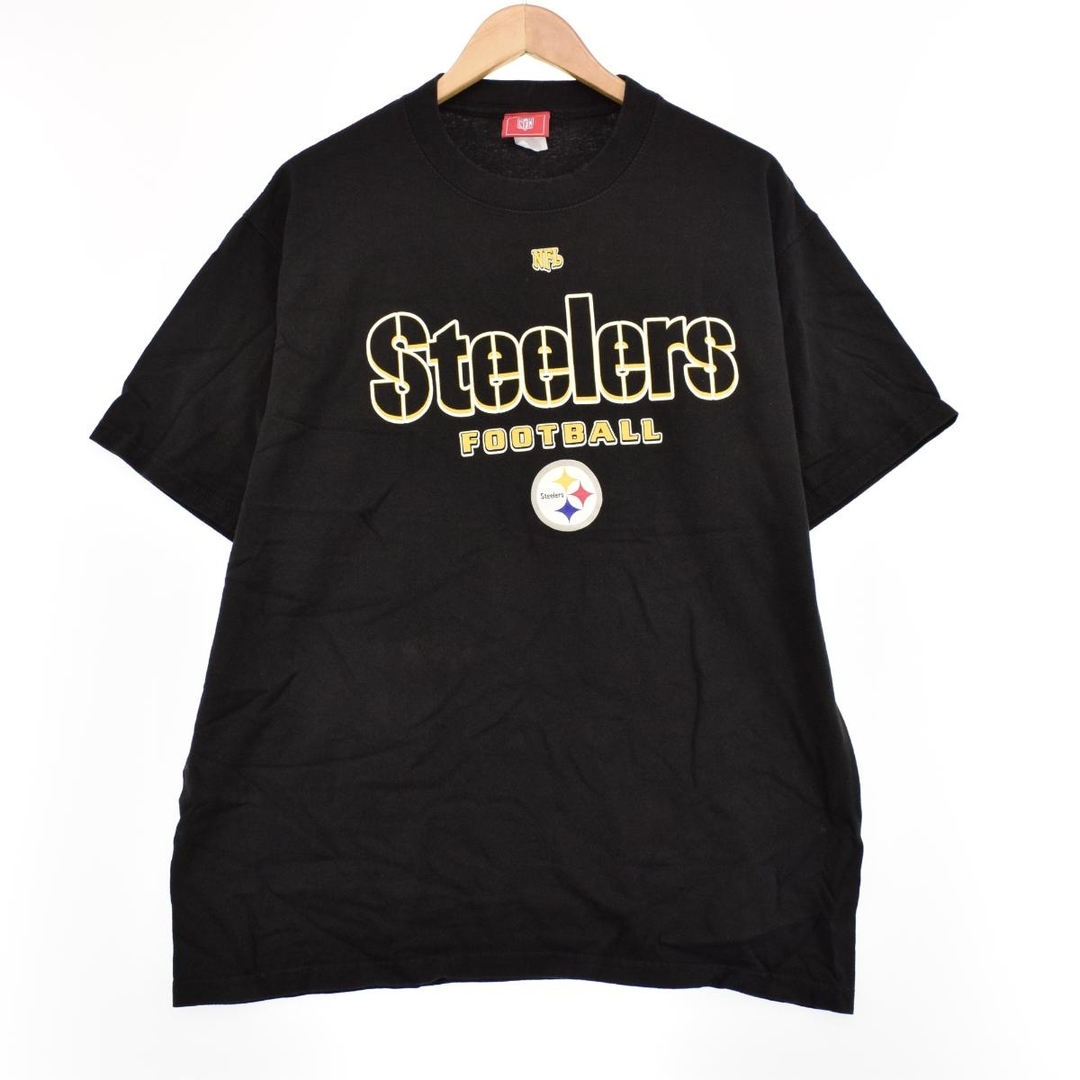 NFL PITTSBURGH STEELERS ピッツバーグスティーラーズ プリントTシャツ メンズXL /eaa313750