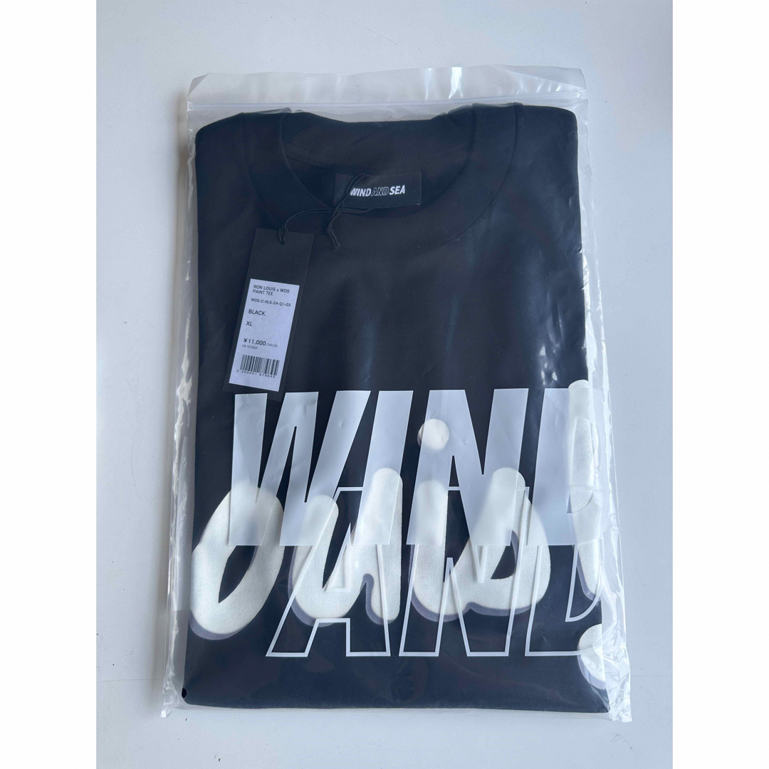 WIND AND SEA(ウィンダンシー)の新品WIND AND SEA x RON LOUIS Paint Tee XL メンズのトップス(Tシャツ/カットソー(半袖/袖なし))の商品写真