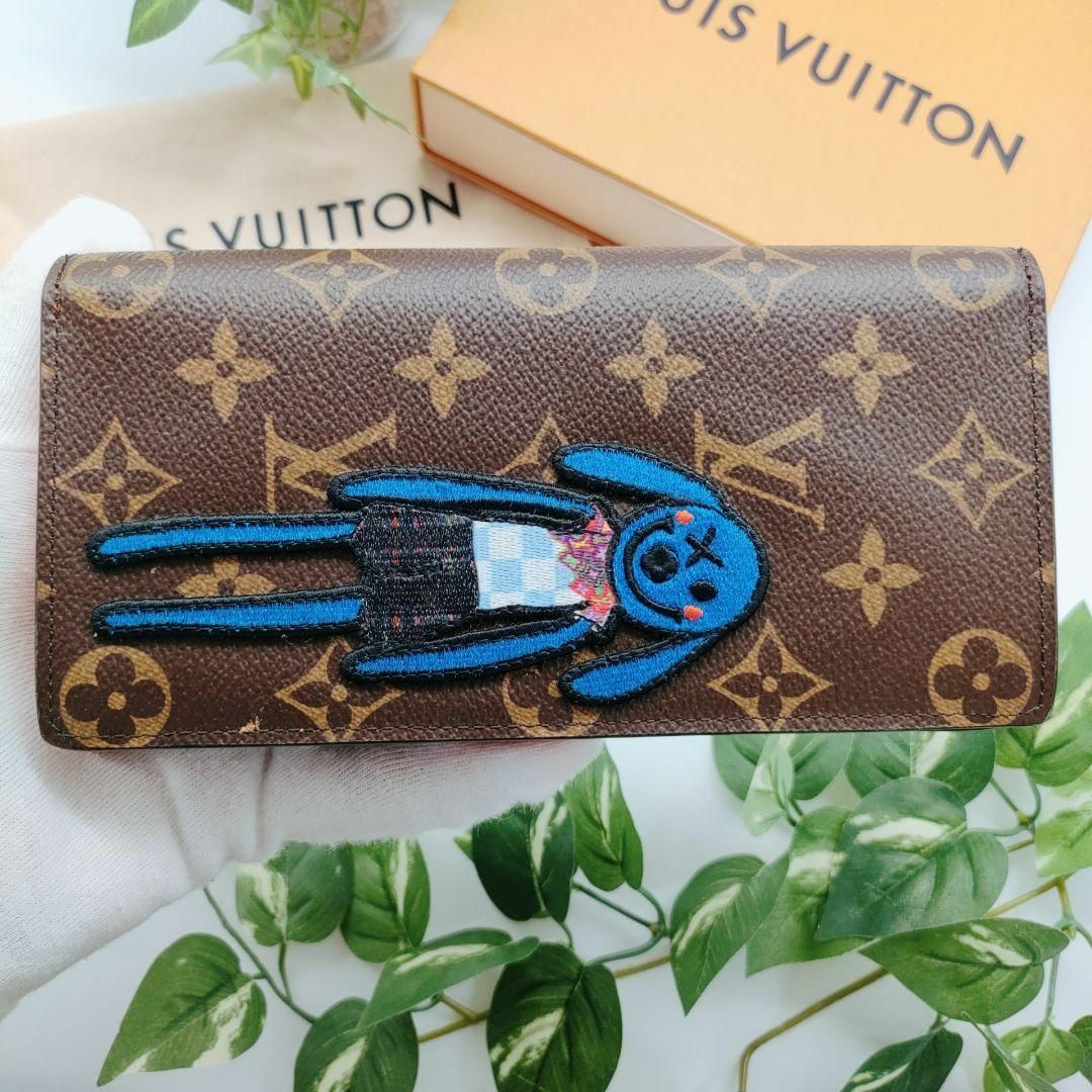 VUITTON ヴィトン　ポルトフォイユブラザNM M80158 ウサギ　長財布