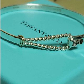 TIFFANY ティファニー ヴィンテージバングル ブレスレット925 14kの