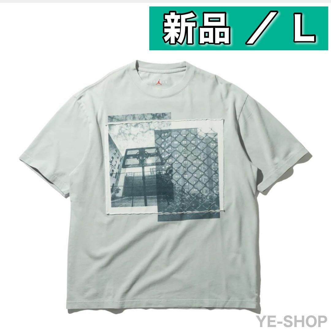 【新品L】UNION x Jordan x BBS T-Shirt "Gray"