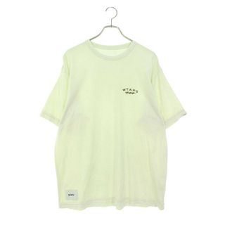 ダブルタップス(W)taps)のダブルタップス  21AW  212ATDT-CSM03 ロゴ刺繍Tシャツ メンズ 1(Tシャツ/カットソー(半袖/袖なし))