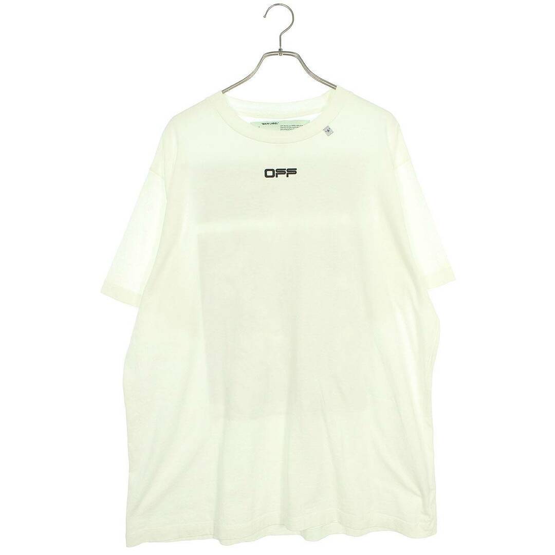 オフホワイト  20SS  OMAA038S20185005 カラヴァッジオスクエアプリントTシャツ メンズ Mトップス