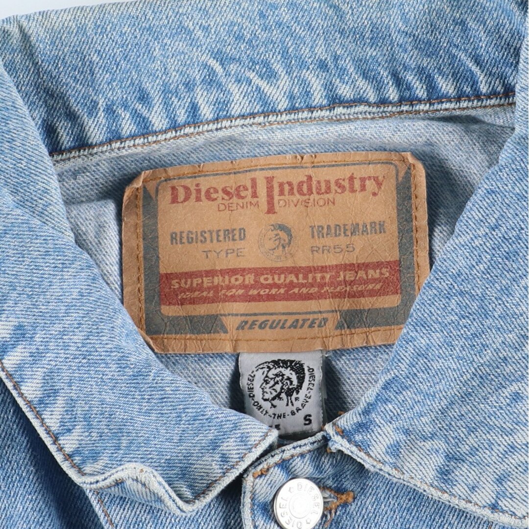 古着 ディーゼル DIESEL Industry デニムジャケット Gジャン イタリア製 メンズS /eaa367718