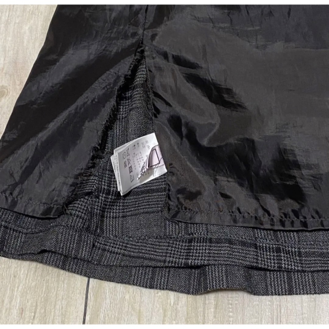 Ank Rouge(アンクルージュ)のAnk Rouge 台形 ファー スカート レディースのスカート(ミニスカート)の商品写真