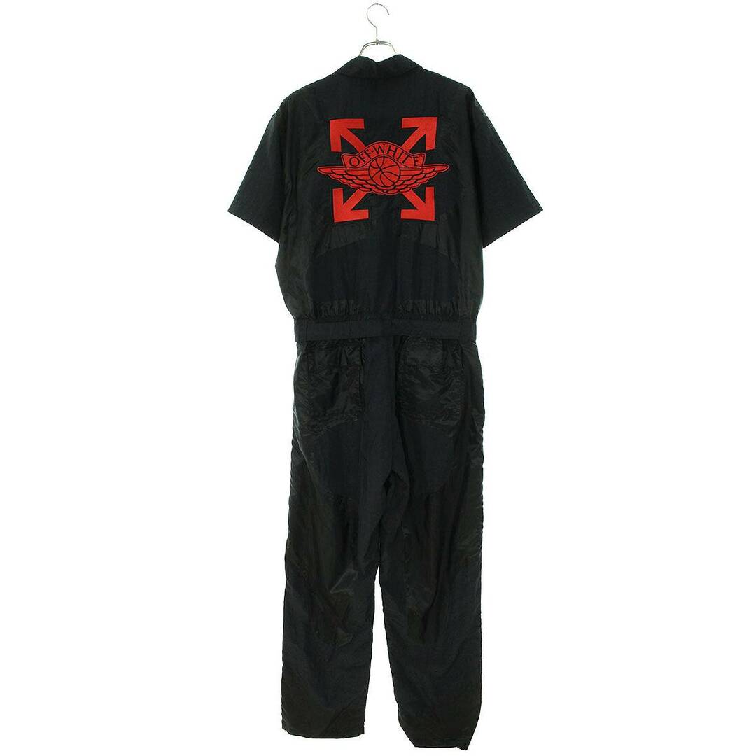 NIKE(ナイキ)のナイキ  AS J NRG ASW BOILER SUIT/CV0668-010 ロゴ刺繍ナイロンボイラージャンプスーツ メンズ L メンズのパンツ(サロペット/オーバーオール)の商品写真