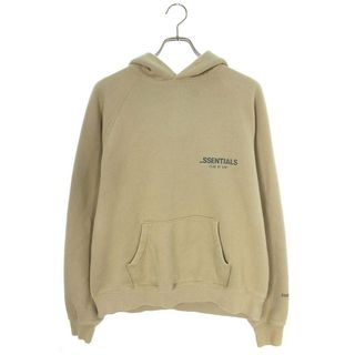 フィアオブゴッド(FEAR OF GOD)のフォグ  ESSENTIALS HOODIE フロントロゴプルオーバーパーカー メンズ S(パーカー)