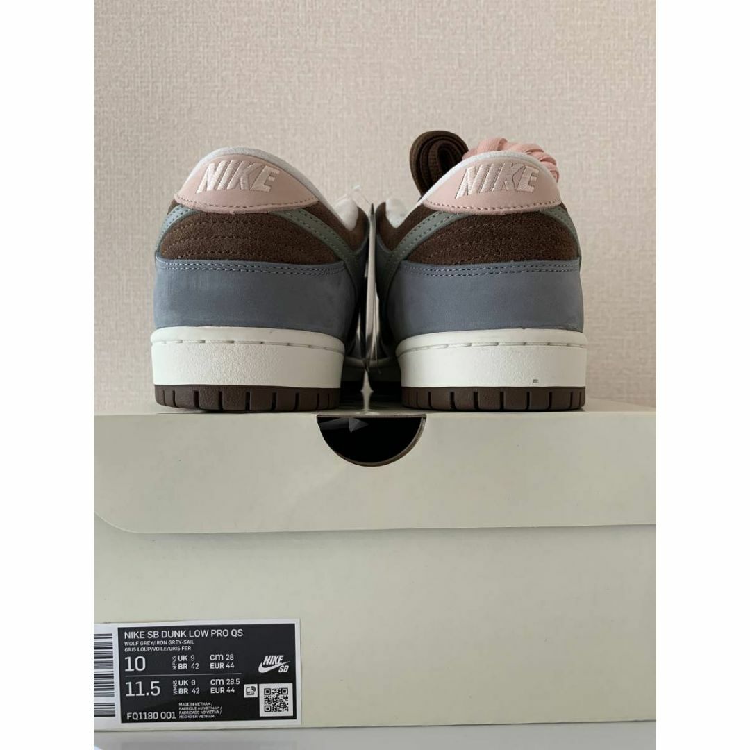 堀米雄斗Nike SB Dunk Low Pro QS "Wolf Grey"