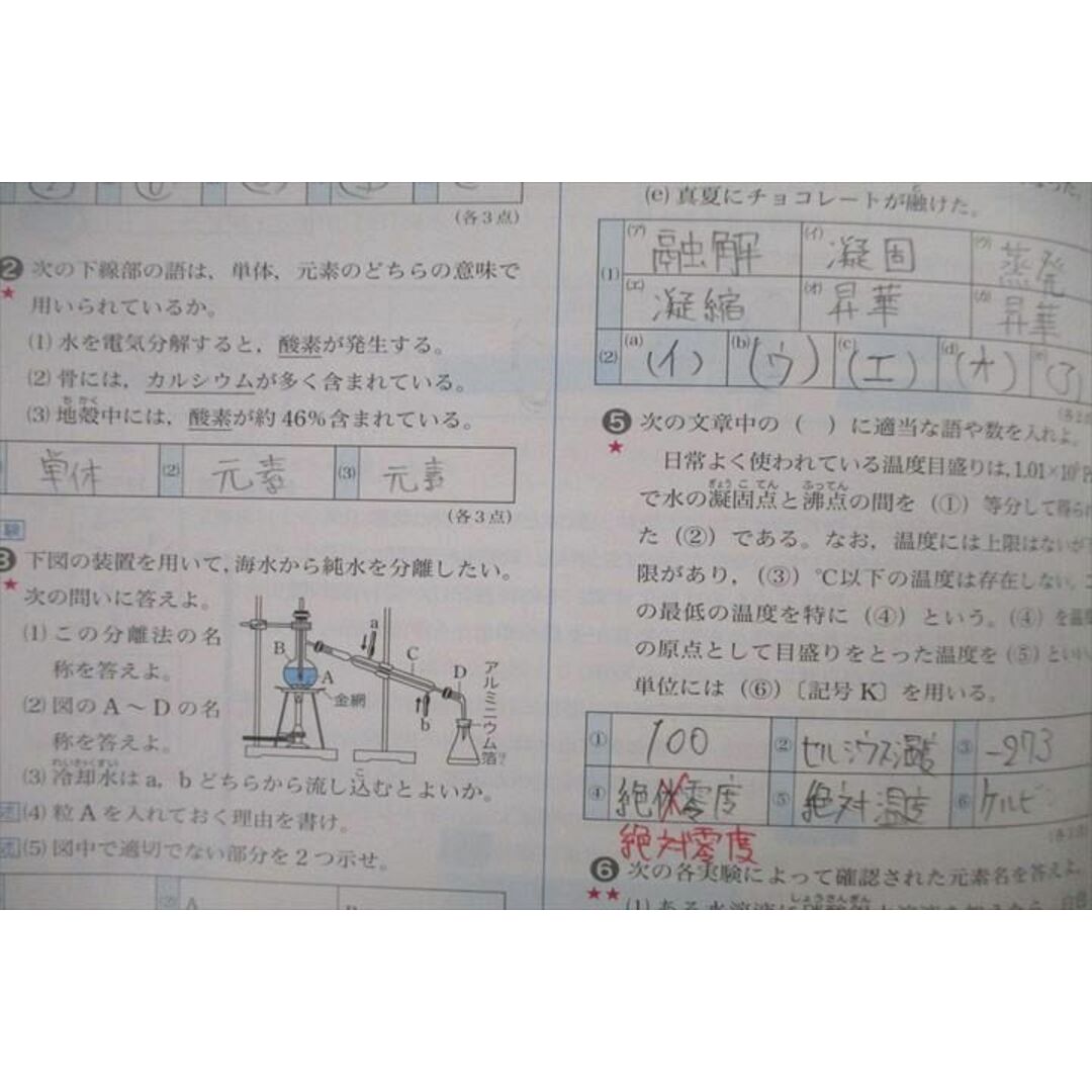 UZ26-048 開成高校 化学基礎/化学 教科書・ノート・授業プリントセット2023年3月卒業 26M0D