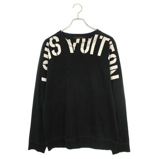 ルイヴィトン 17SS HDY26WJIU ロゴプリントクルーネックスウェット
