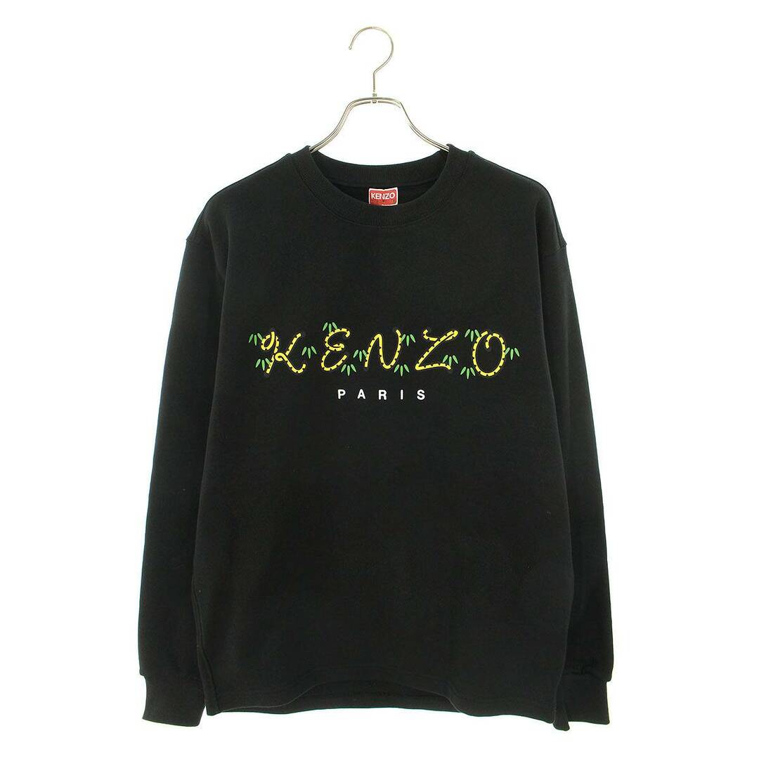 即完売モデル　KENZO ケンゾー　タイガー刺繍ロゴスウェット　黒　M相当