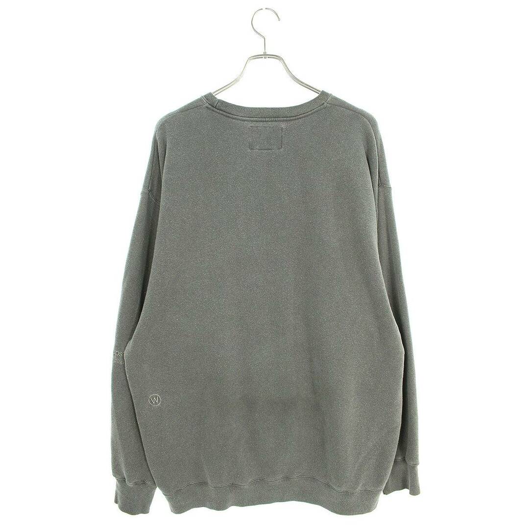 ダブルタップス 23SS 231ATDT-CSM16 ロゴ刺繍クルーネックスウェット メンズ 3