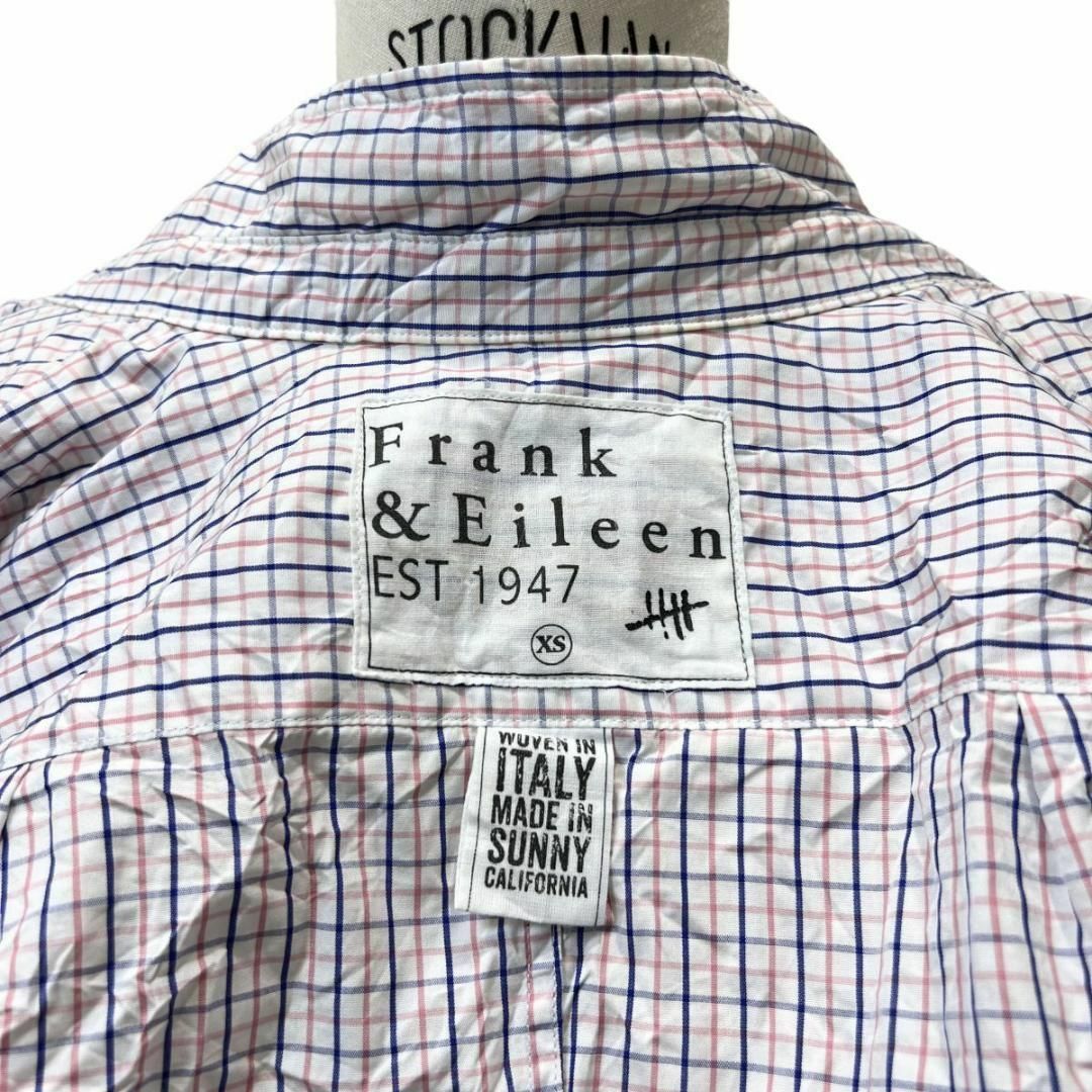 美品  USA製 Frank＆Eileen BARRY スキッパー シャツ XS 8