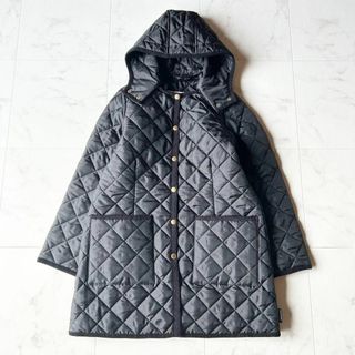 美品】トラディショナルウェザーウェア 2021AW キルティングコート 黒34-
