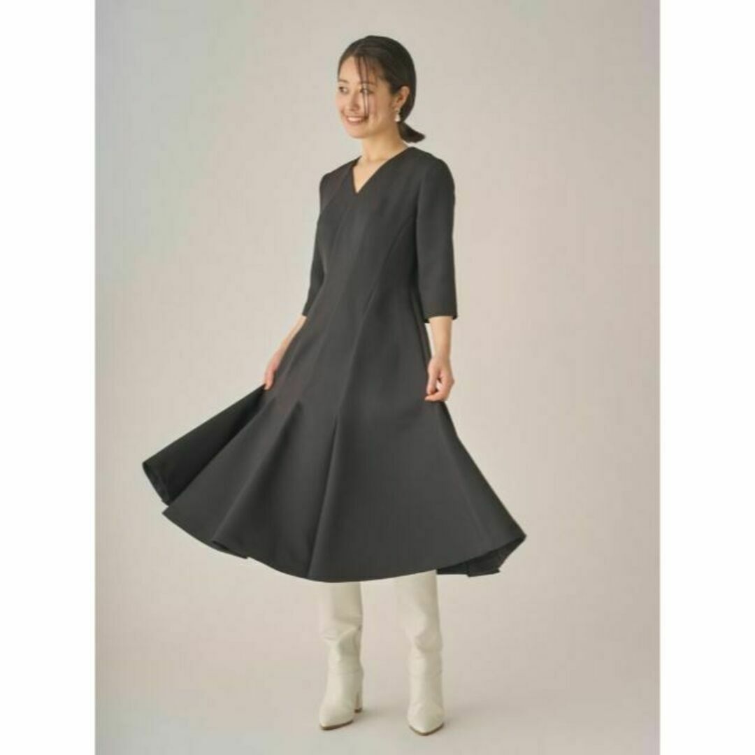 CELFORD(セルフォード)22AW/ツイストワンピース 黒 38-