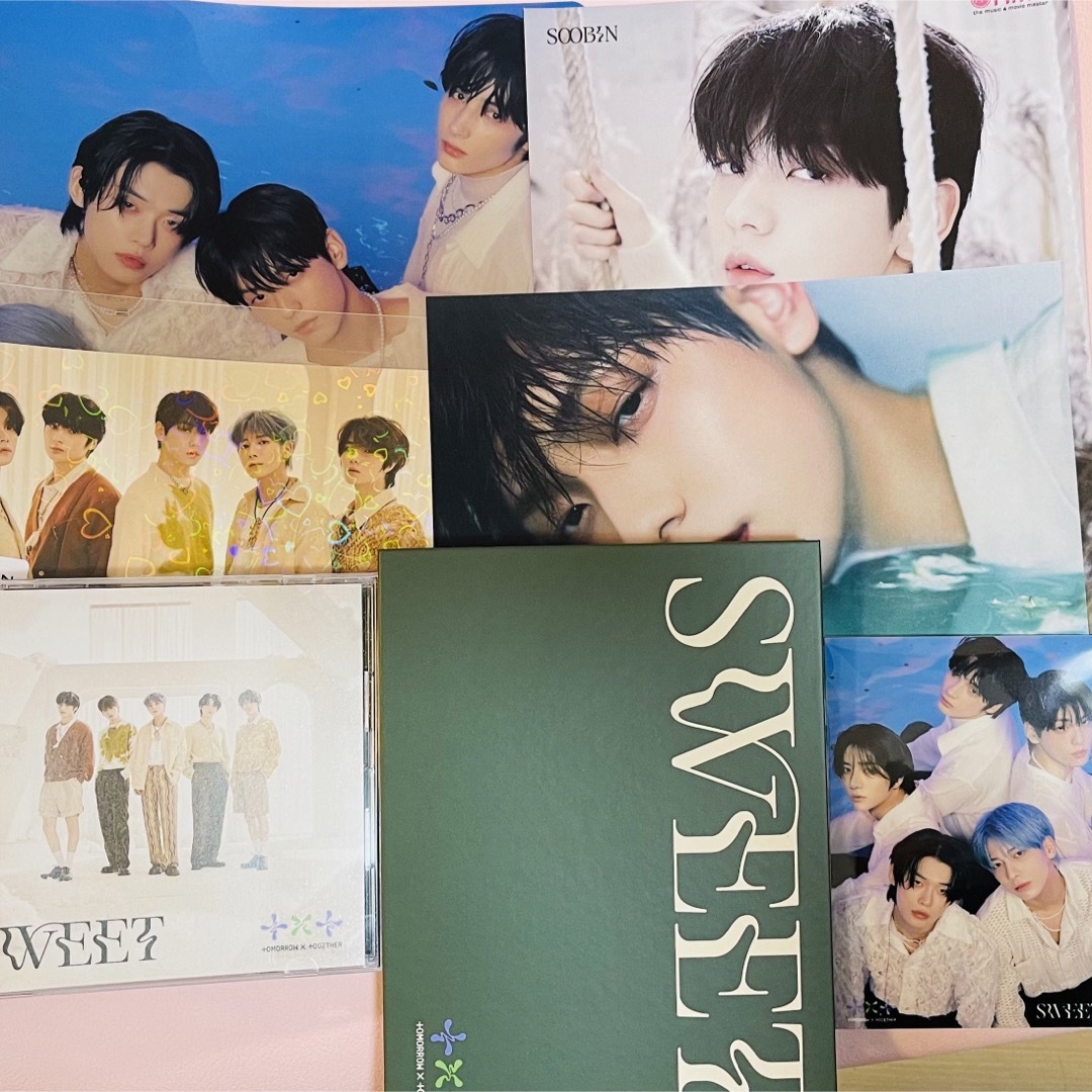 TOMORROW X TOGETHER - TXT スビン CD SWEET 特典 フライヤーの通販 by ...