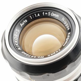 美品 NIKON NIKKOR-S Auto 50mm f1.4 MF Y904の通販 by Old Camera ...