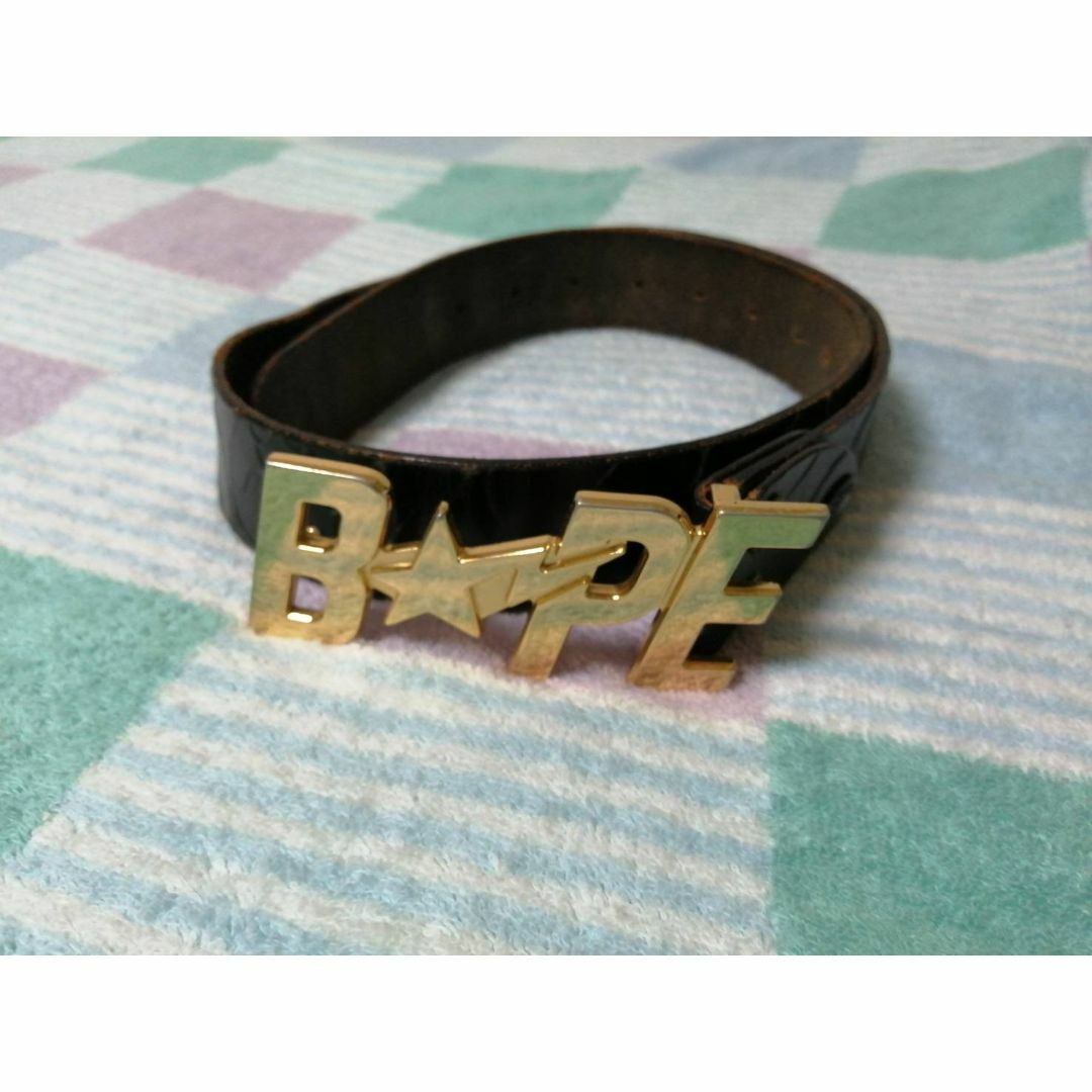 A BATHING APE - A BATHING APE(アベイシングエイプ) BAPEバックル