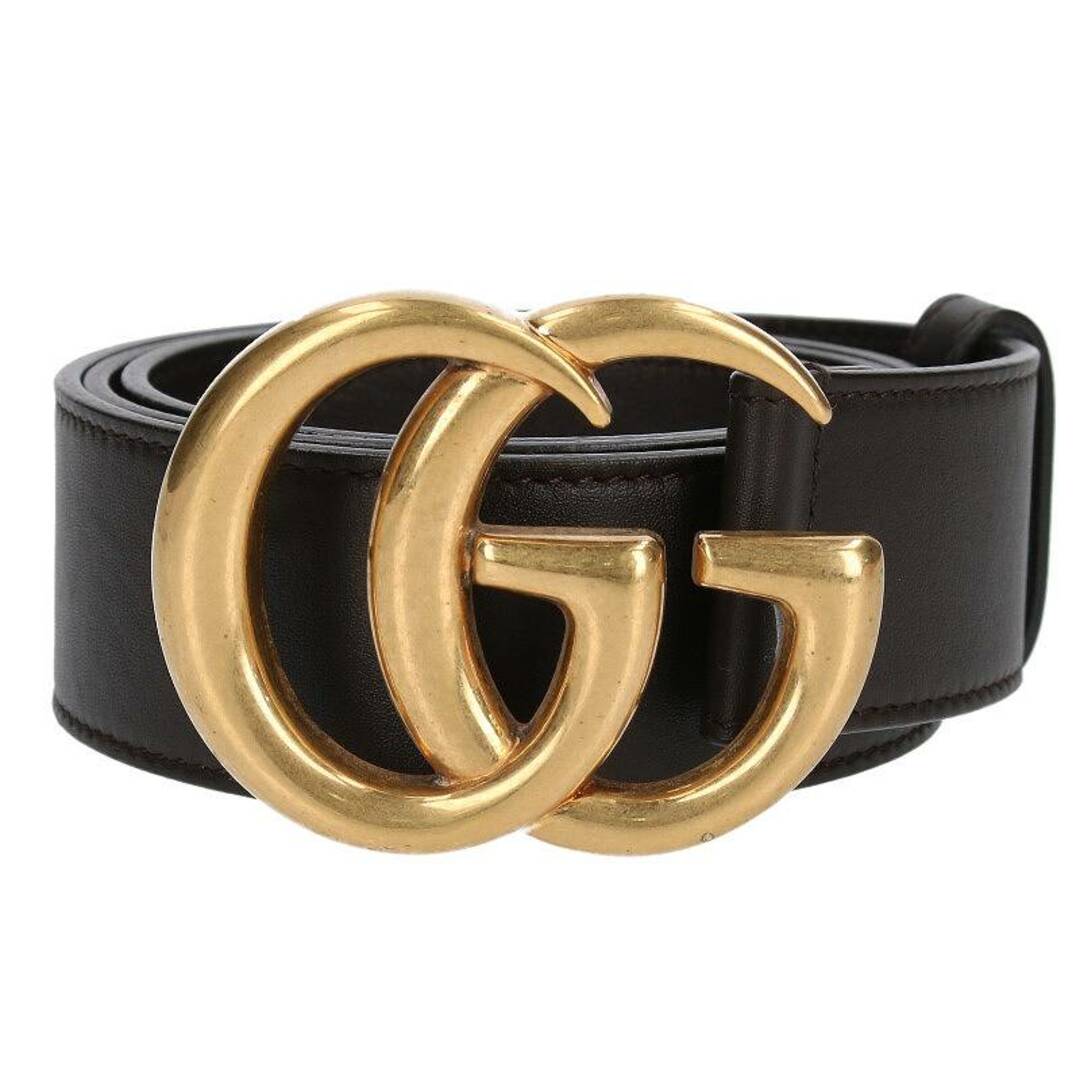 極美品 グッチ ベルト ゴールド GUCCI 90 36 Gバックル