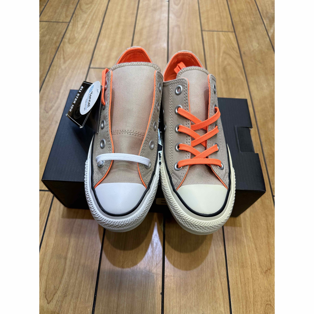 ALL STAR（CONVERSE）(オールスター)のCONVERSE コンバース　オールスター　100 ネオンアクセント　ベージュ レディースの靴/シューズ(スニーカー)の商品写真