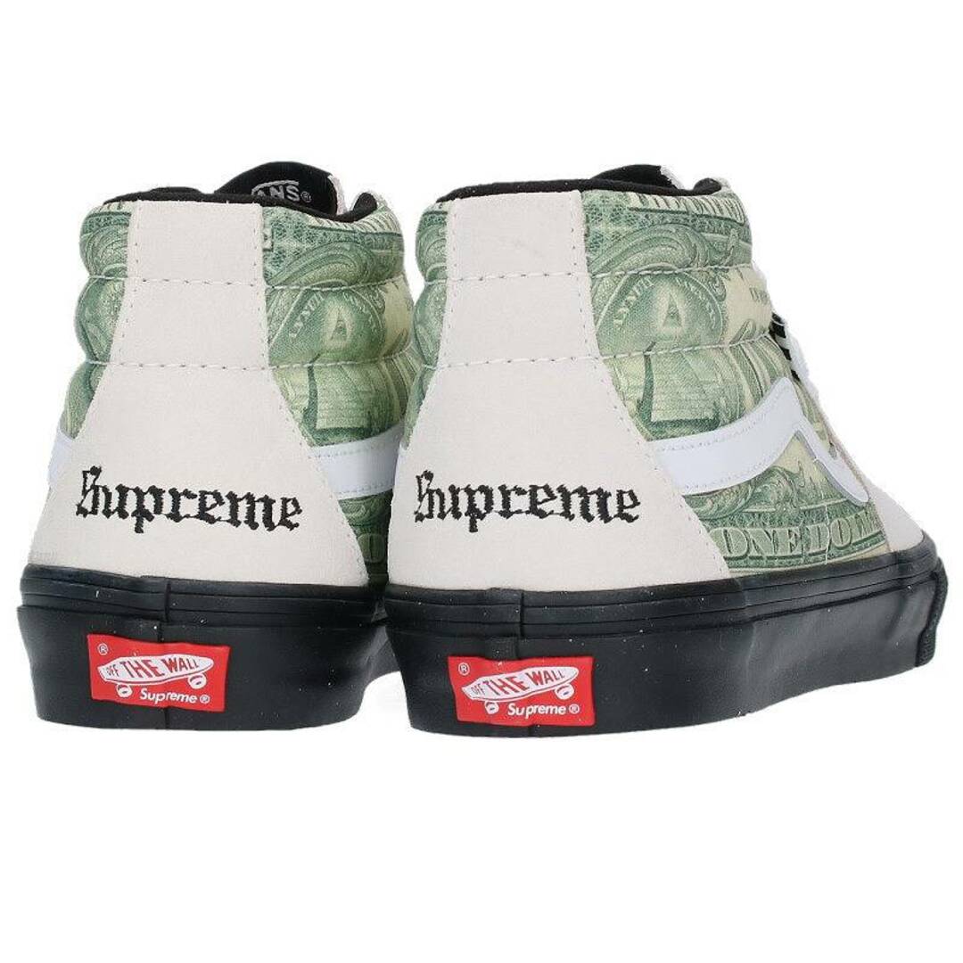 SUPREME×VANS 27.5cm スカル総柄　2018 USA企画 黄緑