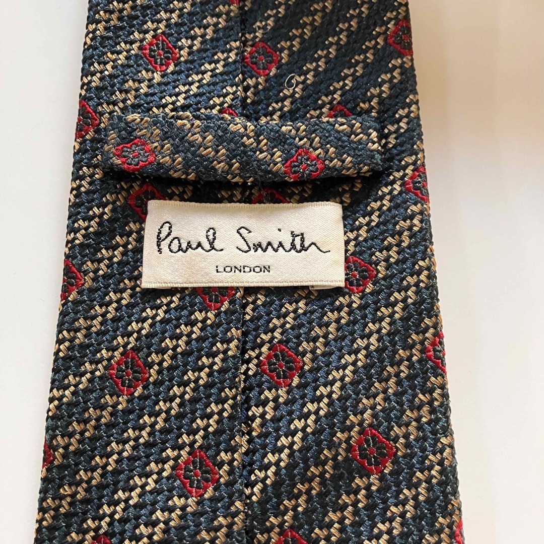 Paul Smith(ポールスミス)のused  Paul Smith LONDON  ジャガード織りシルクネクタイ メンズのファッション小物(ネクタイ)の商品写真