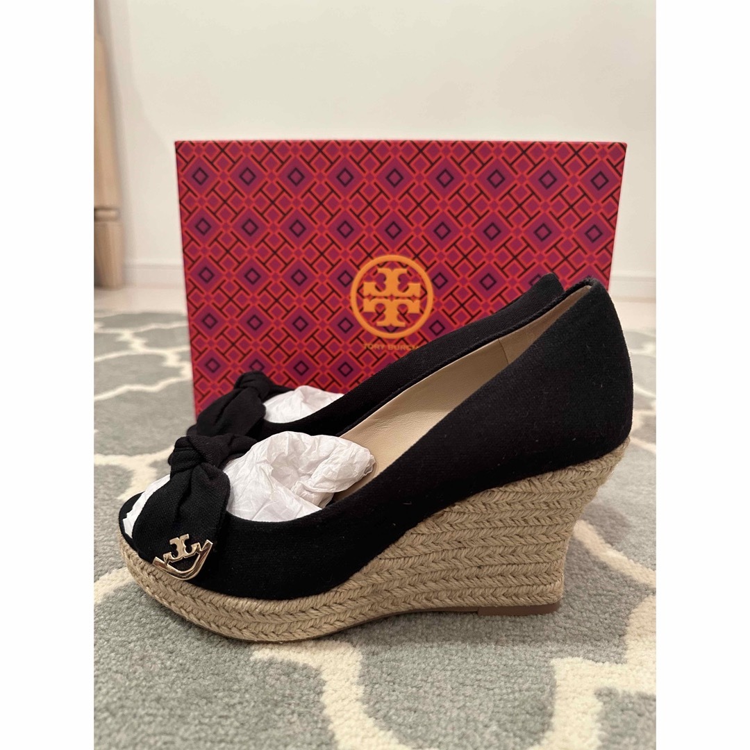 未使用TORY BURCH ウェッジソールサンダル