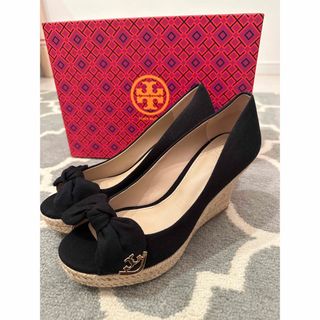 トリーバーチ(Tory Burch)の未使用　TORY BURCH ウェッジソールサンダル(サンダル)