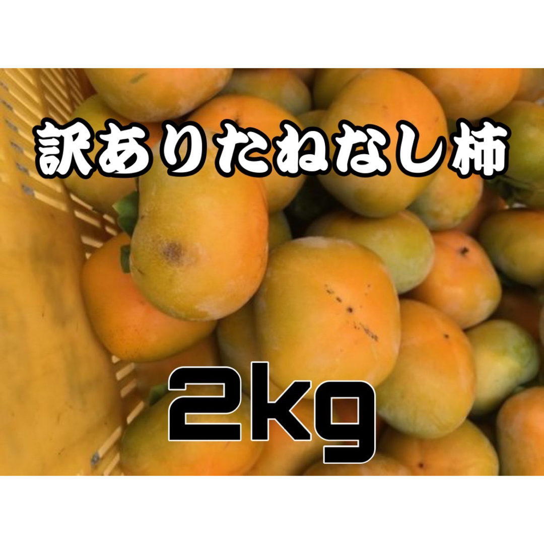 訳あり たねなし柿 約2kg 和歌山県産 柿 の通販 by ヨシヨシ⭐︎'s shop｜ラクマ