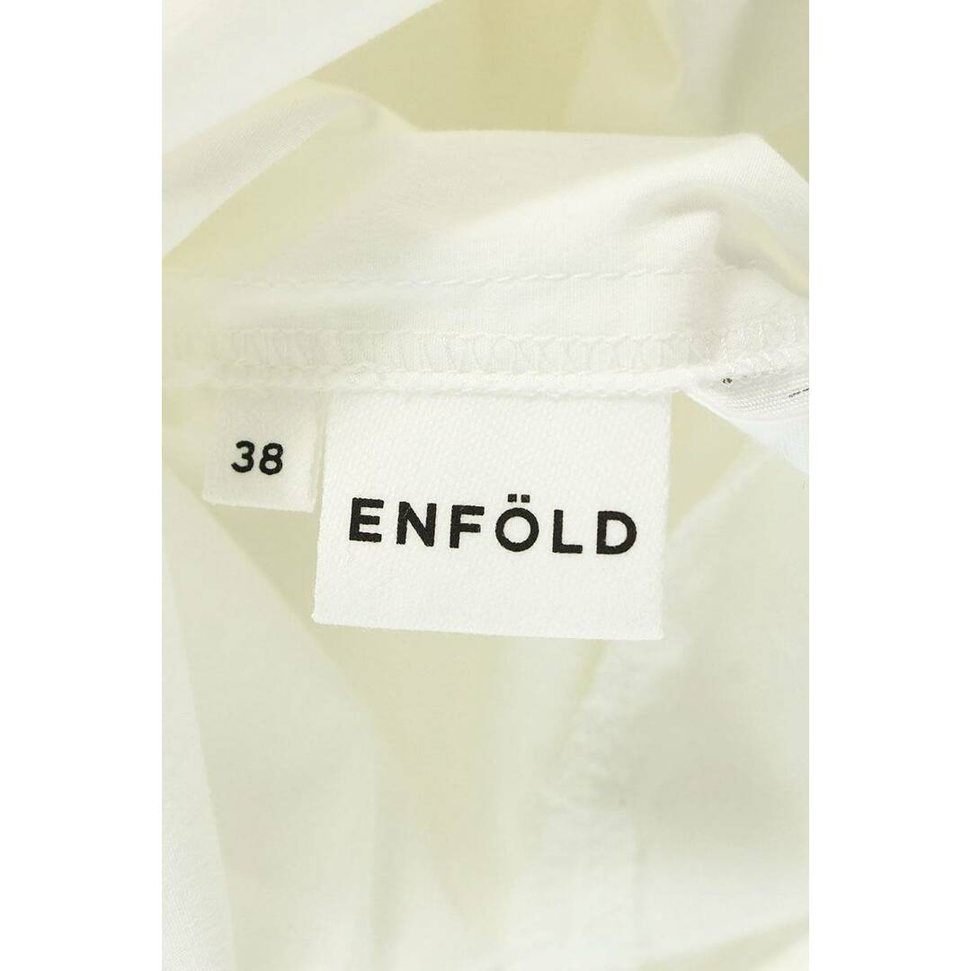 ENFOLD(エンフォルド)のエンフォルド  300CA230-0080 変形長袖シャツ レディース 38 レディースのトップス(シャツ/ブラウス(長袖/七分))の商品写真