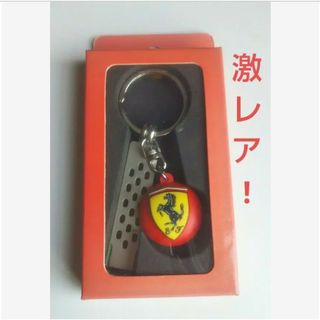 フェラーリ(Ferrari)の【希少！新品】フェラーリ キーホルダー赤(キーホルダー)