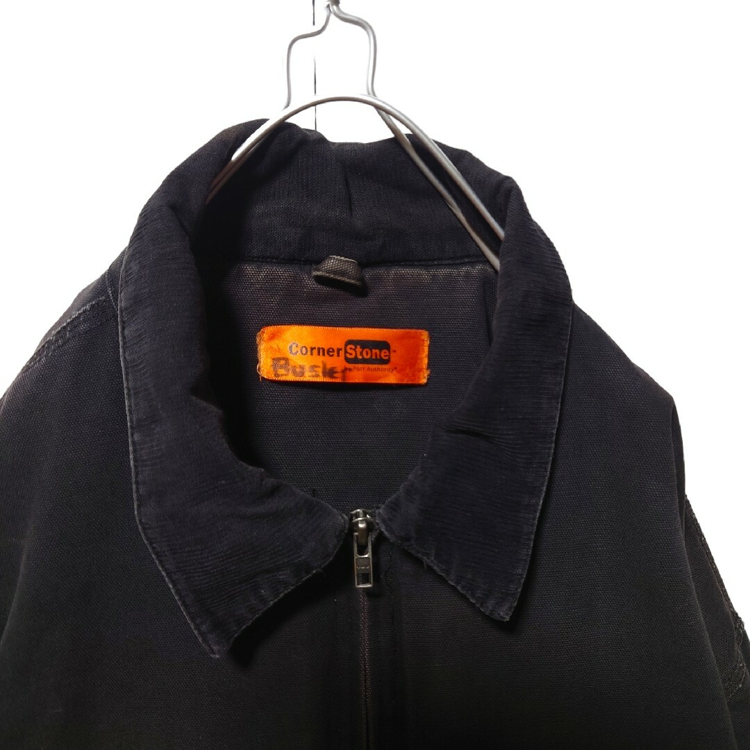 Corner Stone】コーデュロイ襟 中綿入りダックジャケット S-132 - ブルゾン