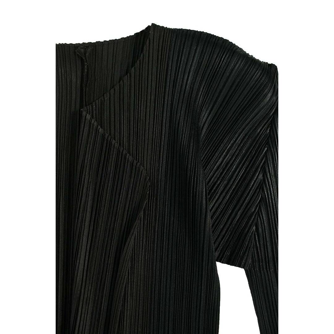 PLEATS PLEASE ISSEY MIYAKE(プリーツプリーズイッセイミヤケ)のプリーツプリーズ  PP78-JH817 プリーツロングカーディガン レディース 3 レディースのトップス(カーディガン)の商品写真