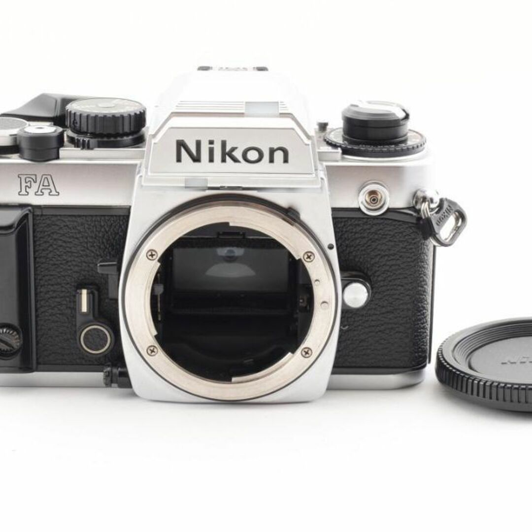 新品級 NIKON FA シルバー　フィルムカメラ　モルト新品交換済 Y923