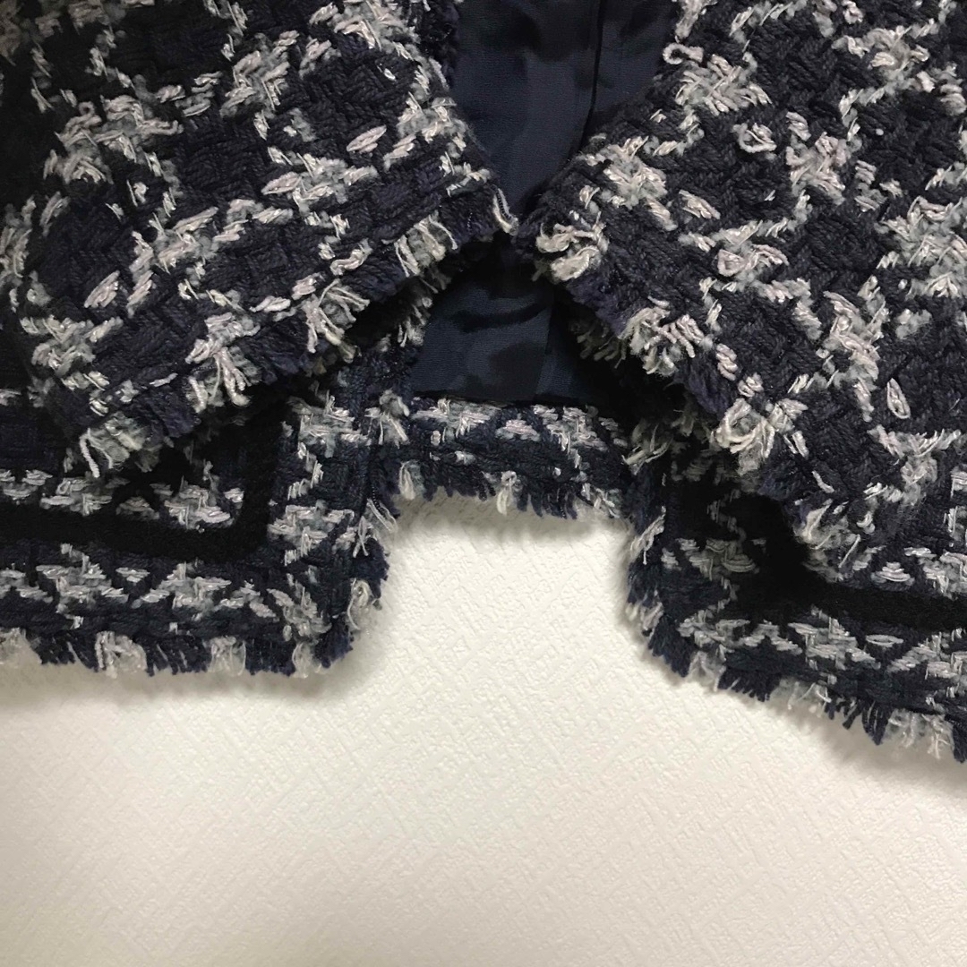 Fordmills LINTON社製 ツイードジャケット ノーカラージャケット | www