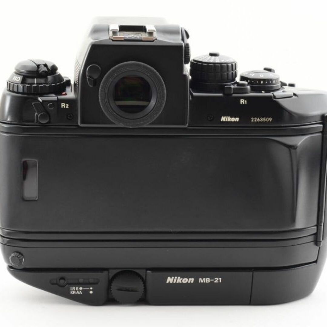 超美品 NIKON F4S　MB-21　プロスト付　説明書付　フィルム Y943