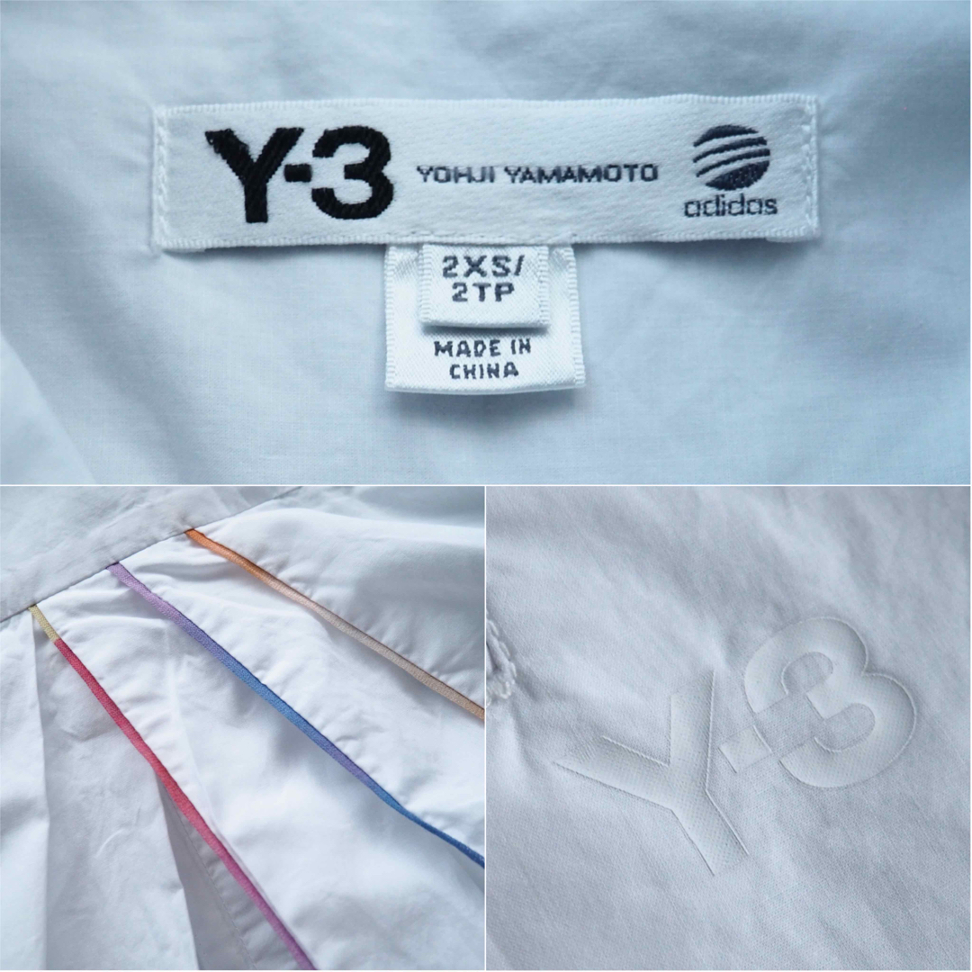 Y-3 adidas バックタック アシンメトリーシャツ 長袖 165サイズ