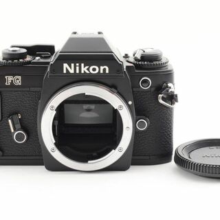 美品 NIKON FG ブラック フィルムカメラ　モルト新品交換済　Y899