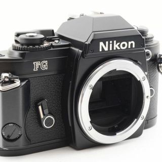 美品 NIKON FG ブラック フィルムカメラ　モルト新品交換済　Y899