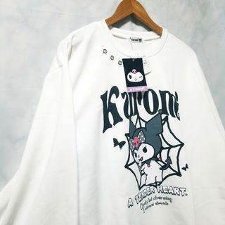 サンリオ(サンリオ)のSANRIO  クロミちゃん　新品　トレーナー　KUROMI　訳あり(トレーナー/スウェット)