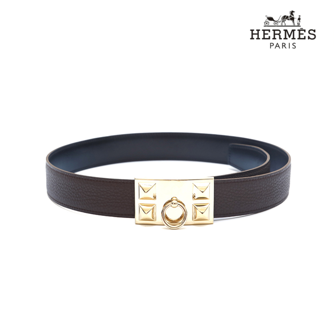 エルメス HERMES □P刻印 ベルト トゴ