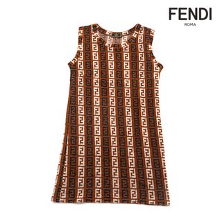 FENDI フェンディ ロングニットワンピース  ズッカ柄