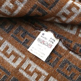 FENDI - フェンディ FENDI ズッカ柄 ノースリーブ パイル地 ワンピース