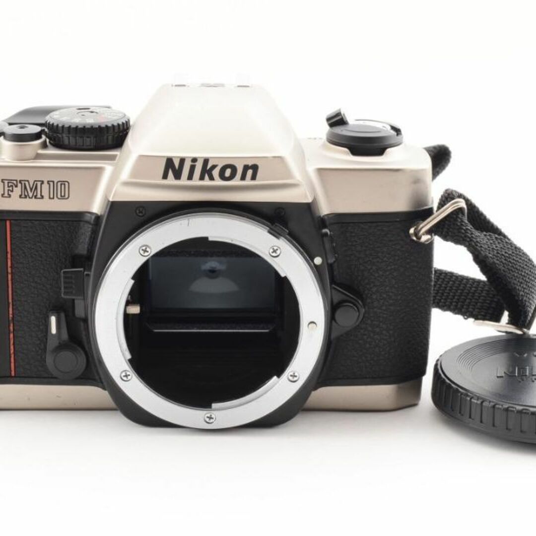 超美品 NIKON ニコン FM10 フィルム モルト新品交換済 Y858 