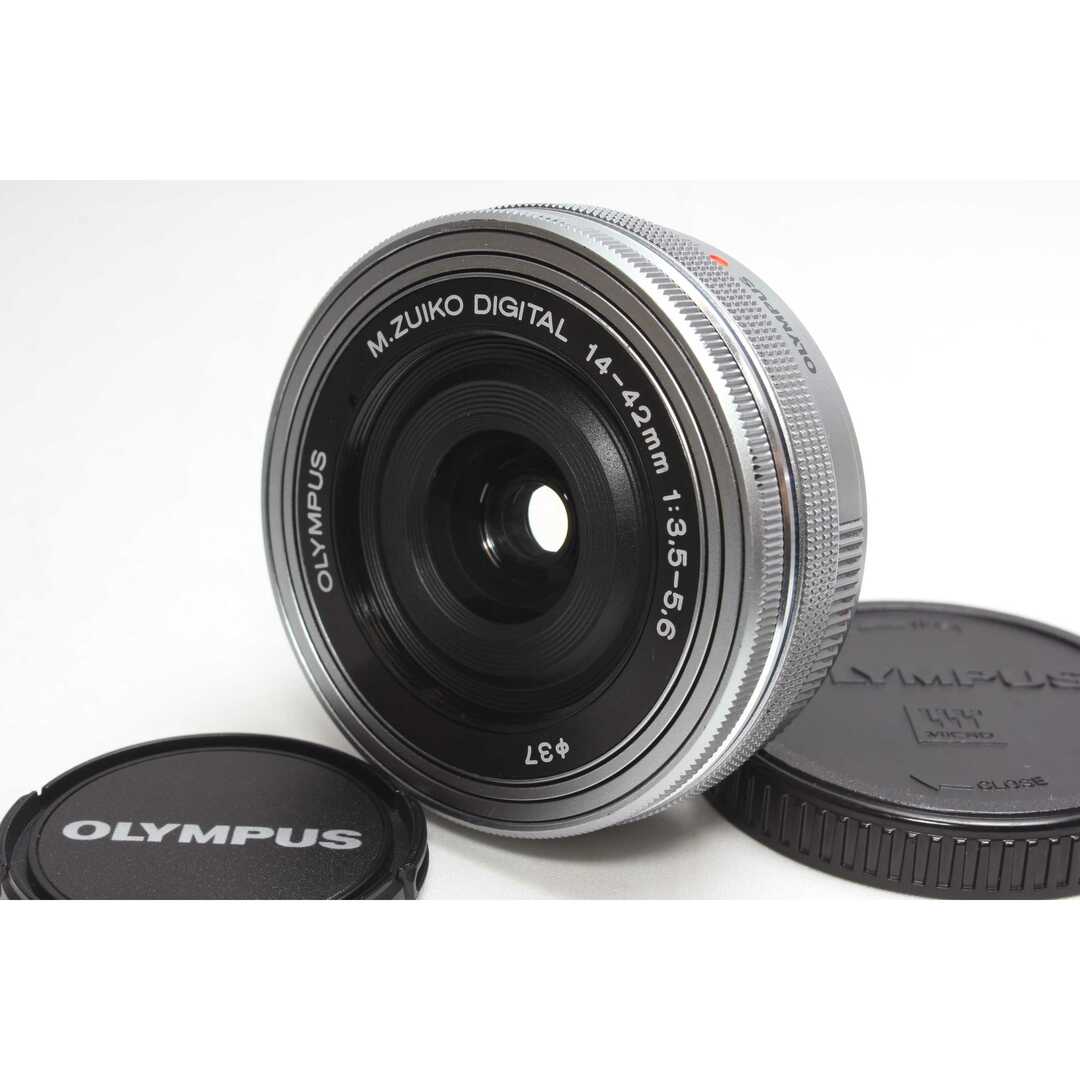 OLYMPUS - ️電動レンズ ️OLYMPUS M.ZUIKO 14-42mm EZ シルバーの通販 by Camerashop