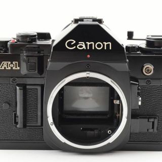 美品 キャノン 　A-1 ブラック　ボディ フィルム　モルト新品交換済　Y691